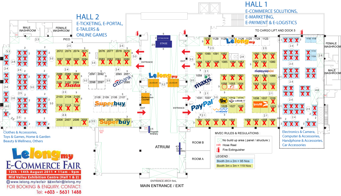 Check Out The Updated Floor Plan! Fair 2011